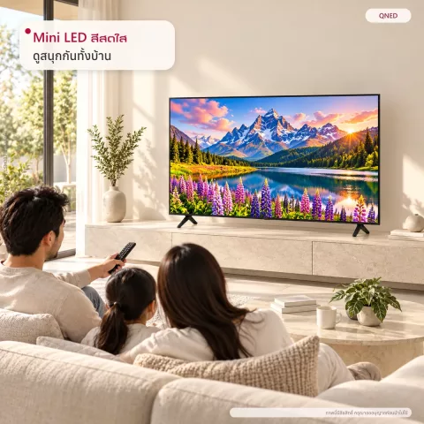 ทีวี QNED AI 4K Smart TV 2026 QNED